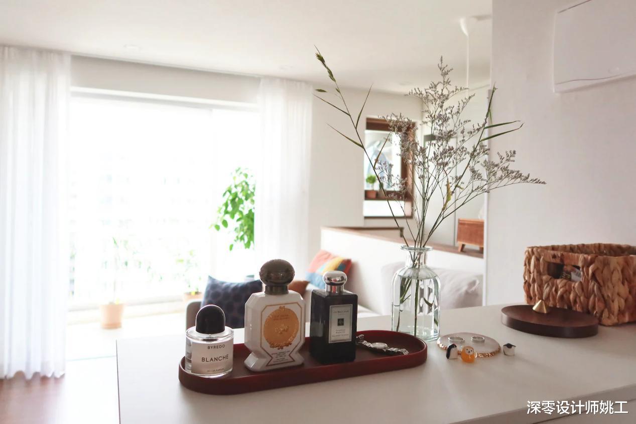 孩子上高中买了套二手学区房, 一分为二的阳台, 看着太通透了!