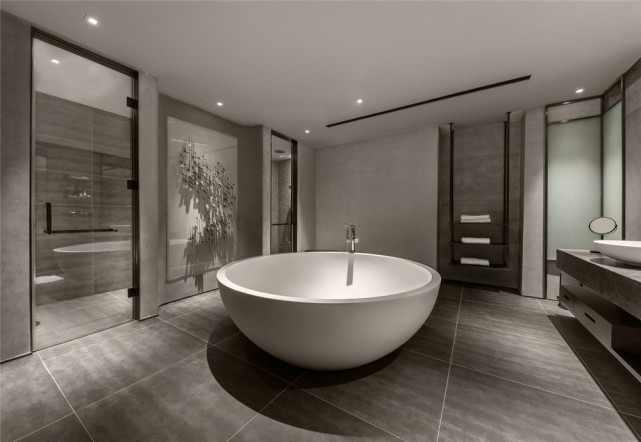 120平高级灰三居室,看似简单却不乏高级