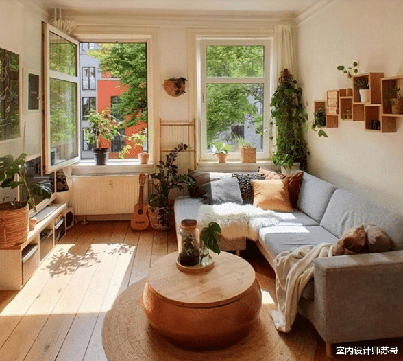 室内设计师苏哥|一屋两人三餐四季,德国女主把家布置得井然有序,二人世界超温馨