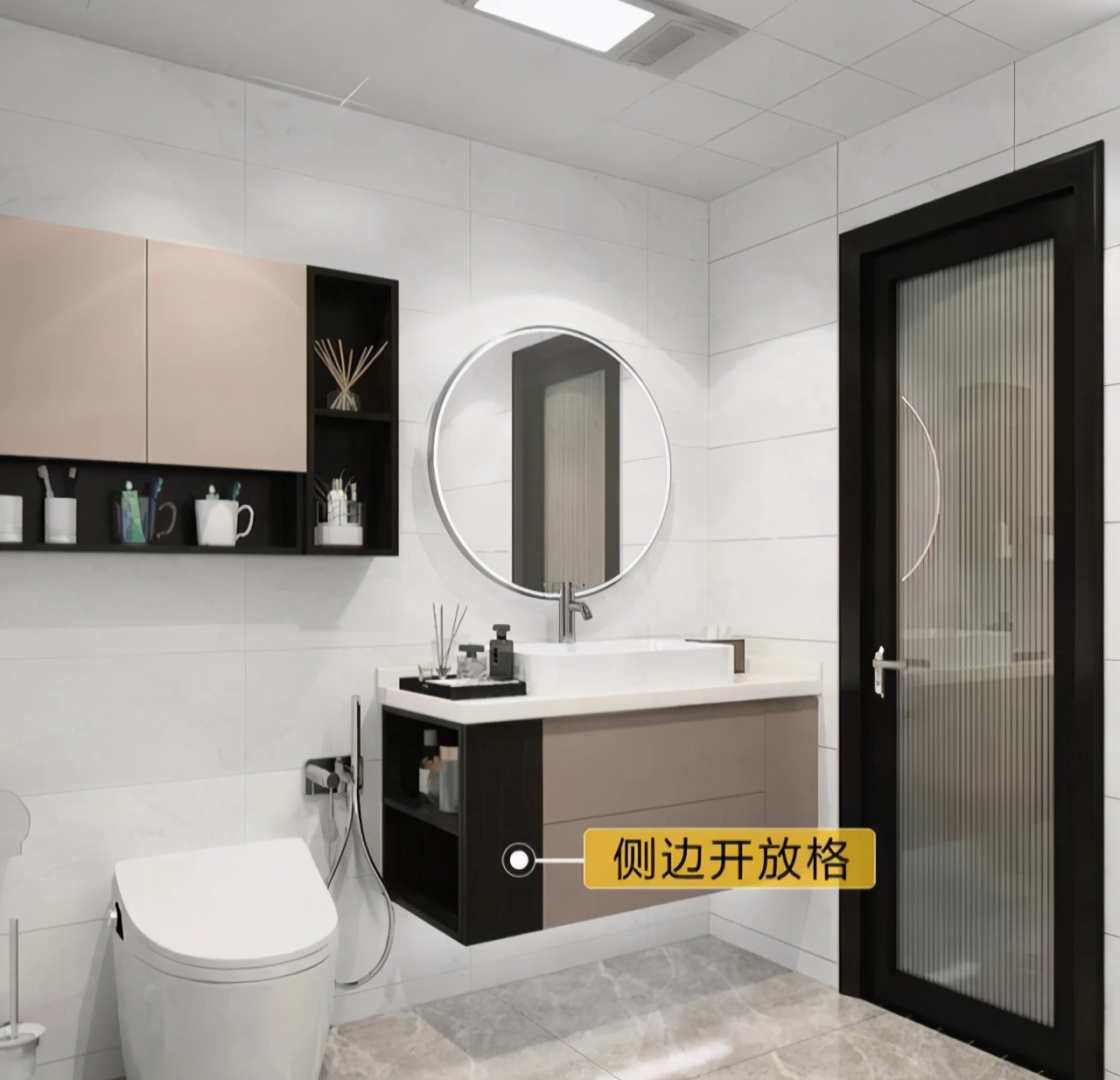 小卫生间就不配干湿分离?我偏不信,装好后邻居惊呼服气!