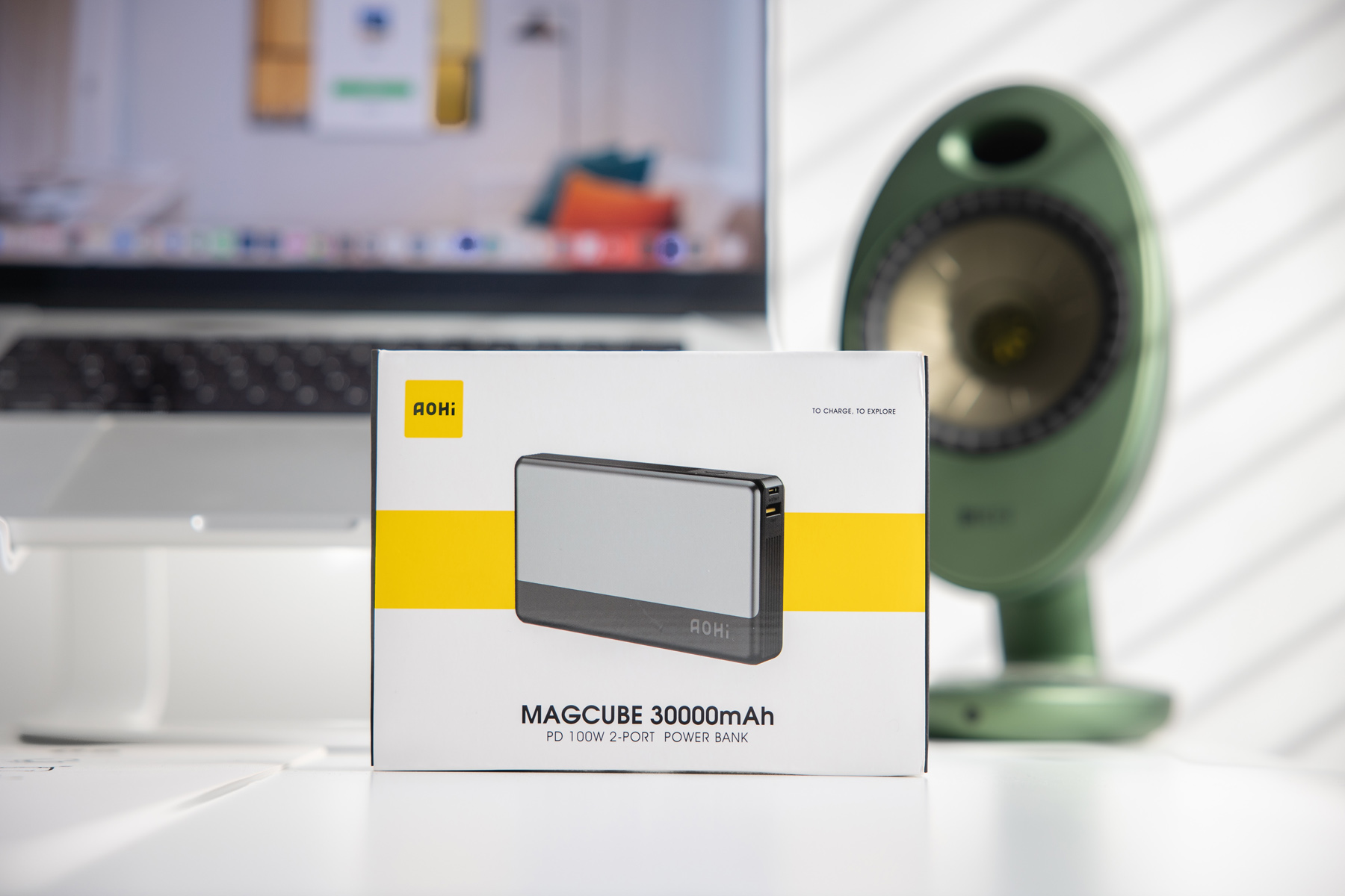 移动电源|解决Macbook续航焦虑问题，行走的能量站，AOHI 100W移动电源体验