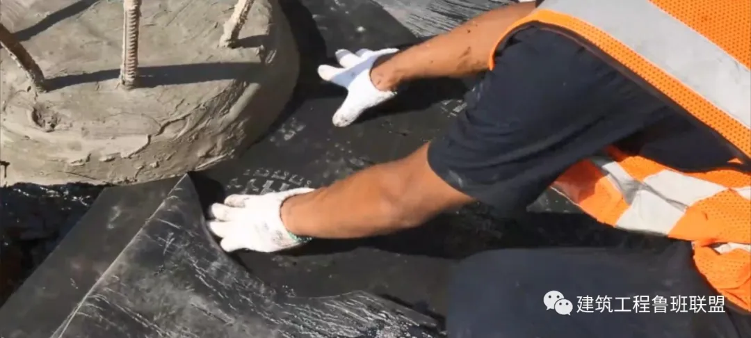 基础底板防水如何施工？标准工艺示例！
