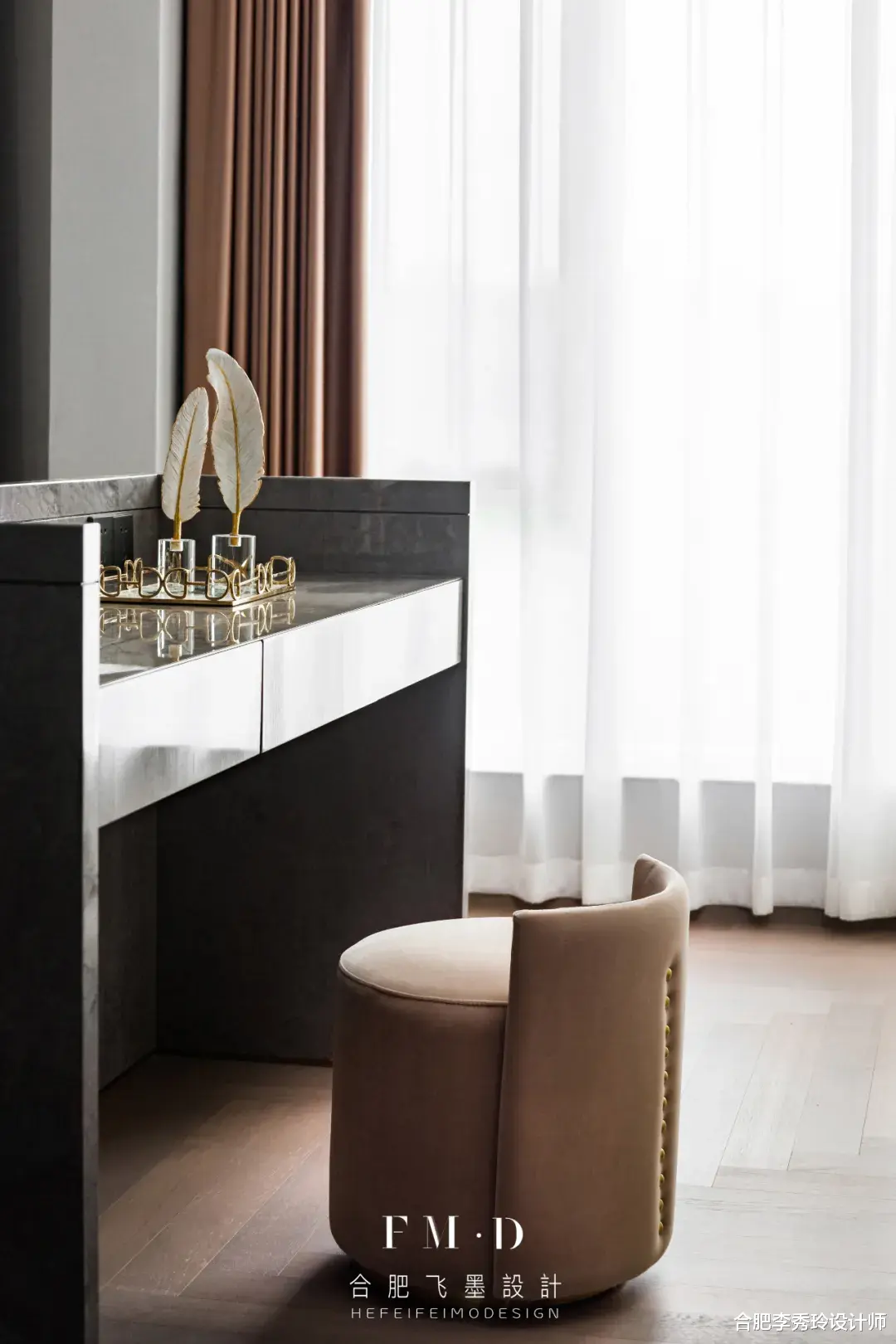 合肥李秀玲设计师|450㎡上下六层别墅，70万打造现代轻奢风，这是一个家的最高境界