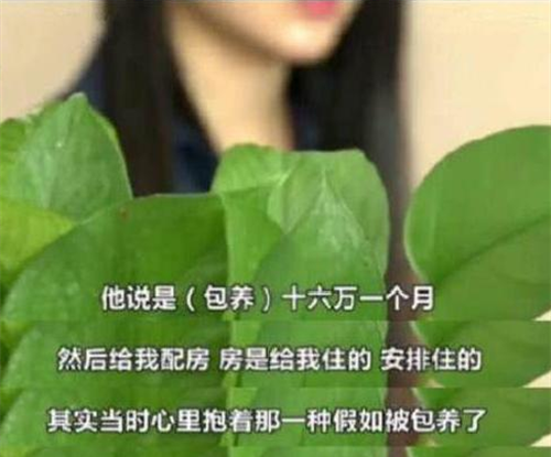 深圳老板包养26岁女孩,约定每月给16万,结果却让她追悔莫及
