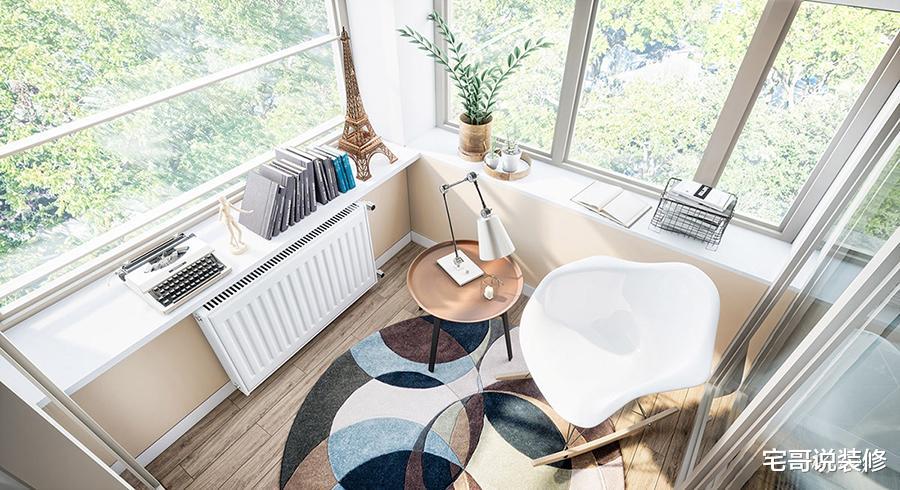 40岁中年夫妻的丁克生活：住39㎡公寓，打破常规布局，通透又大气