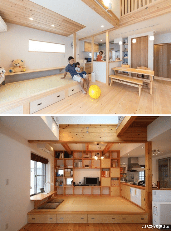 我承认日本的装修确实有一套，6大空间做到“变态”细致，1㎡都不浪费