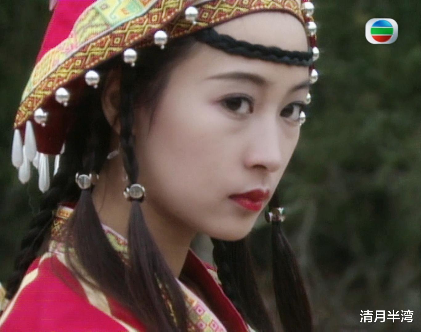 黄圣依|TVB武侠剧里的10位异域美人，自带妩媚和灵气，一颦一笑风情万种