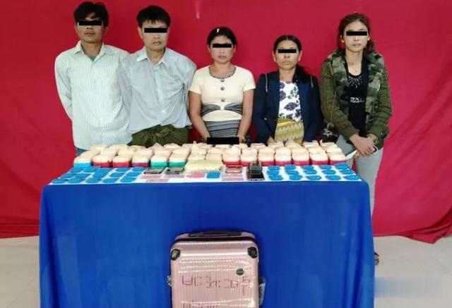 缅甸缉毒警在多地破获毒品大案!1涉案女子将毒品藏在狗熊玩偶内