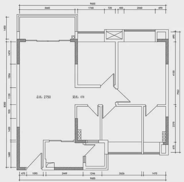 |这个人装修太聪明，将次卧变成工作室，打通空间增强采光，超实用