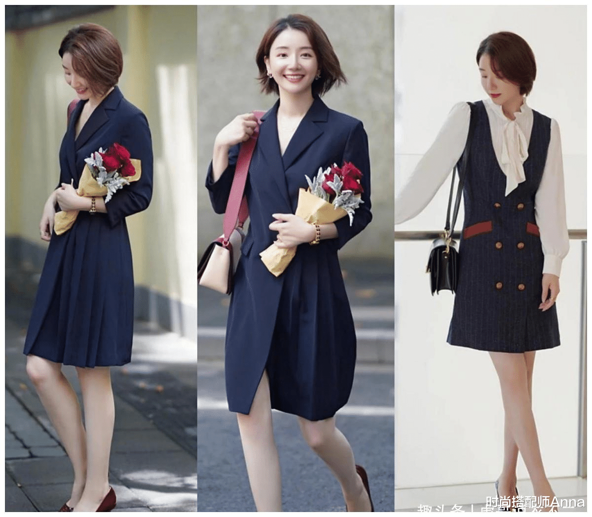 时尚搭配师Anna|你真的会穿连衣裙吗？这3种新颖的款式，初秋穿变美变时髦