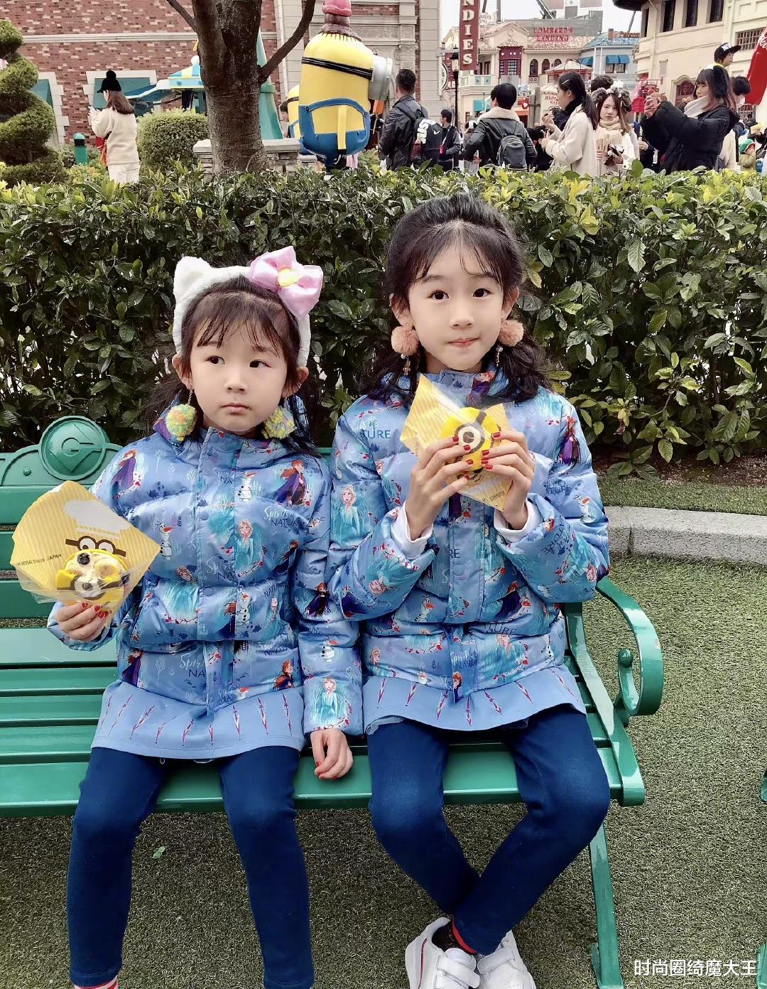 贝儿|陆毅为大女儿庆生，13岁贝儿撞脸林允儿，脸变长鼻子变大