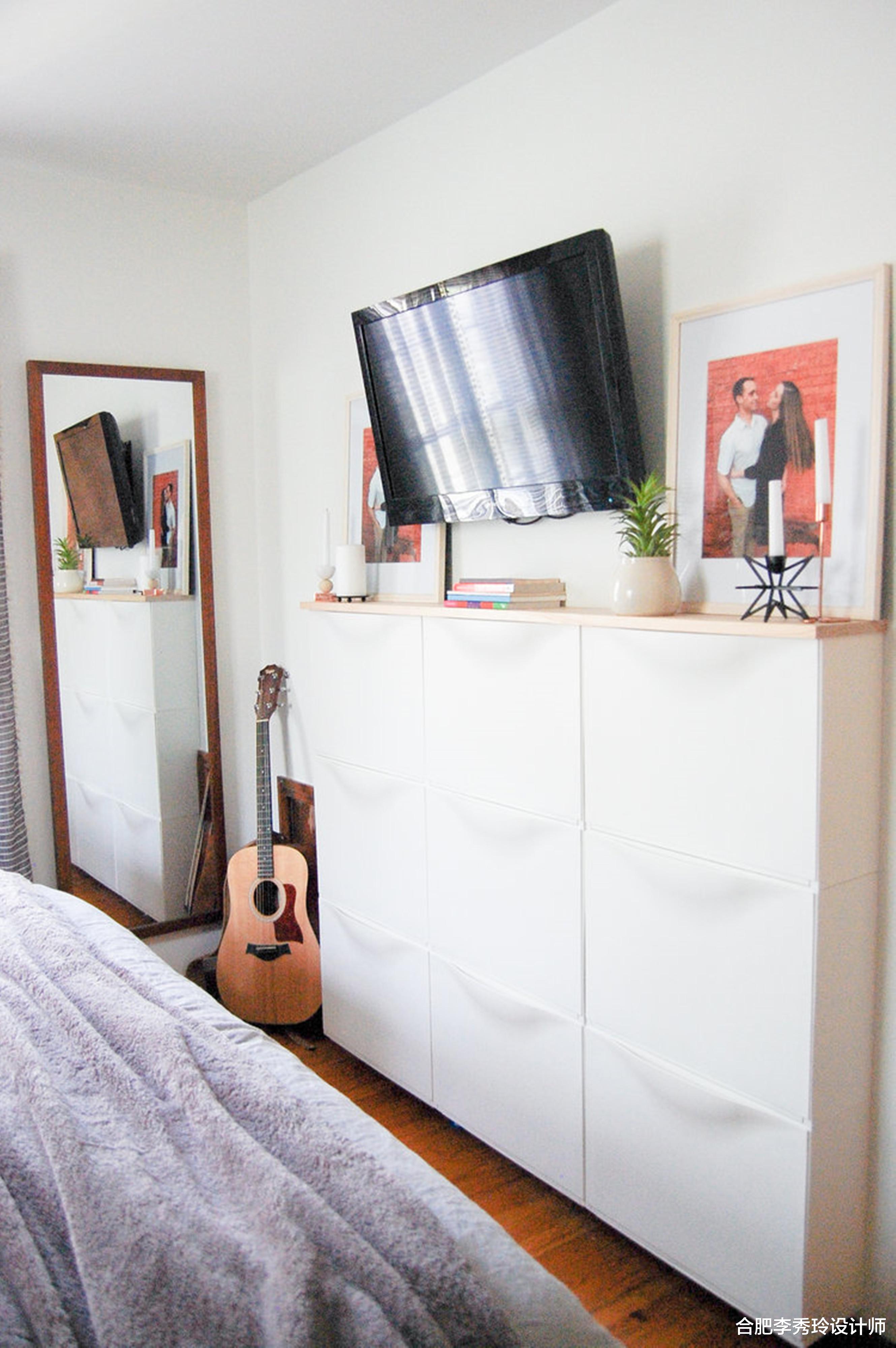 不是我说你,收纳不够就把床头板改翻斗柜,收纳翻倍也省了床头柜