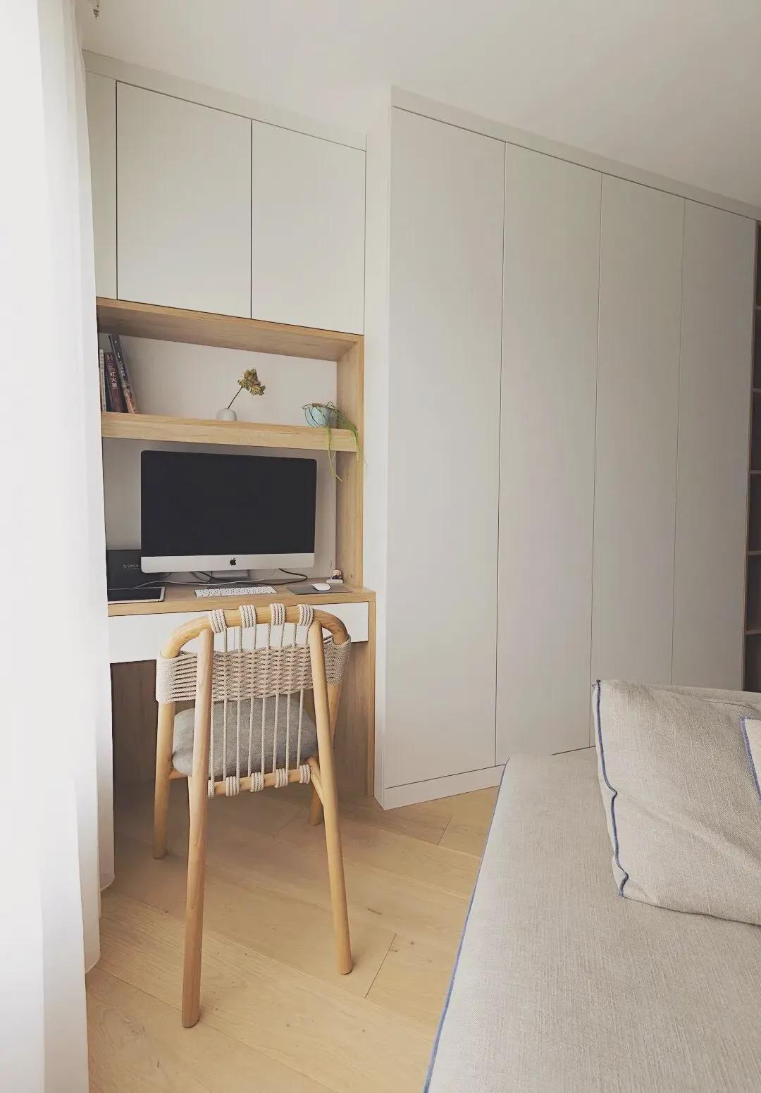 65㎡不规则小户型，爆改成完美SOHO小居，也太好住了！