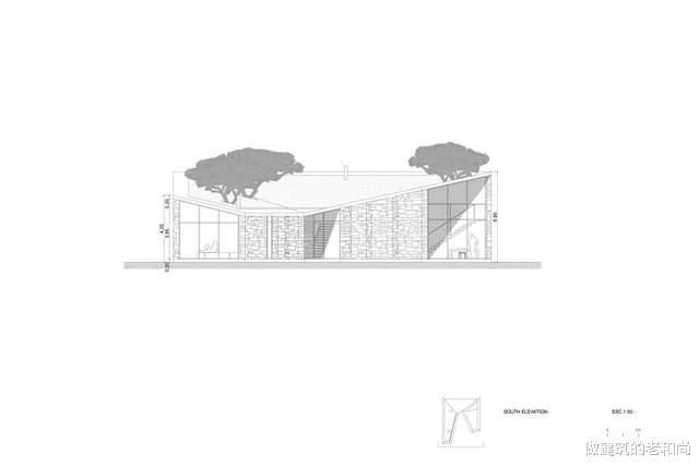 |以石为材构筑的私人住宅：将结构、空间及美学融为一体