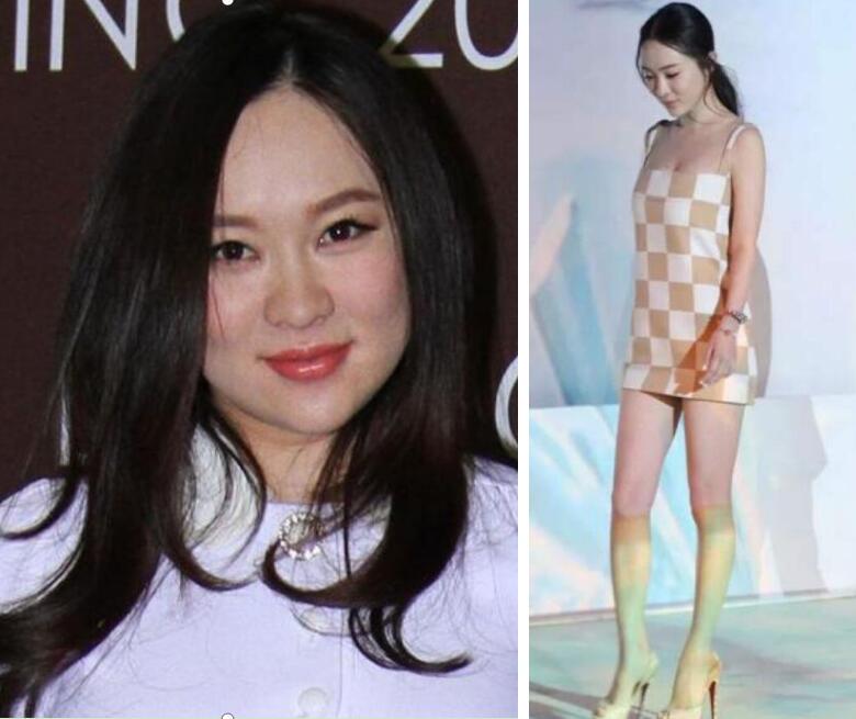 蒋欣 不能再用“微胖”形容蒋欣了，38岁身材似大妈，变瘦就这么难吗？