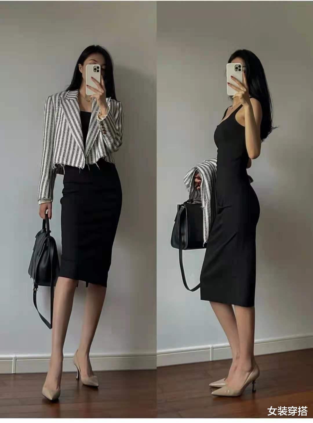 女装穿搭|秋天高跟鞋搭配什么衣服好看