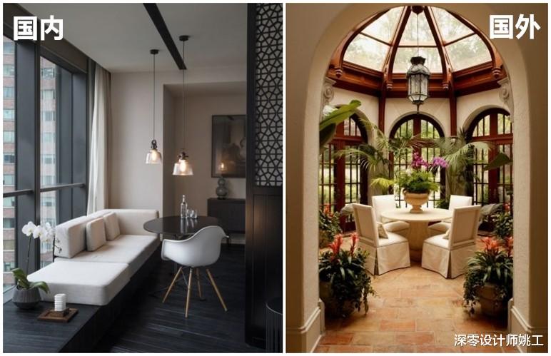 难怪那么多有钱人喜欢欧式建筑,窗前局部挑高,看得见的奢华大气