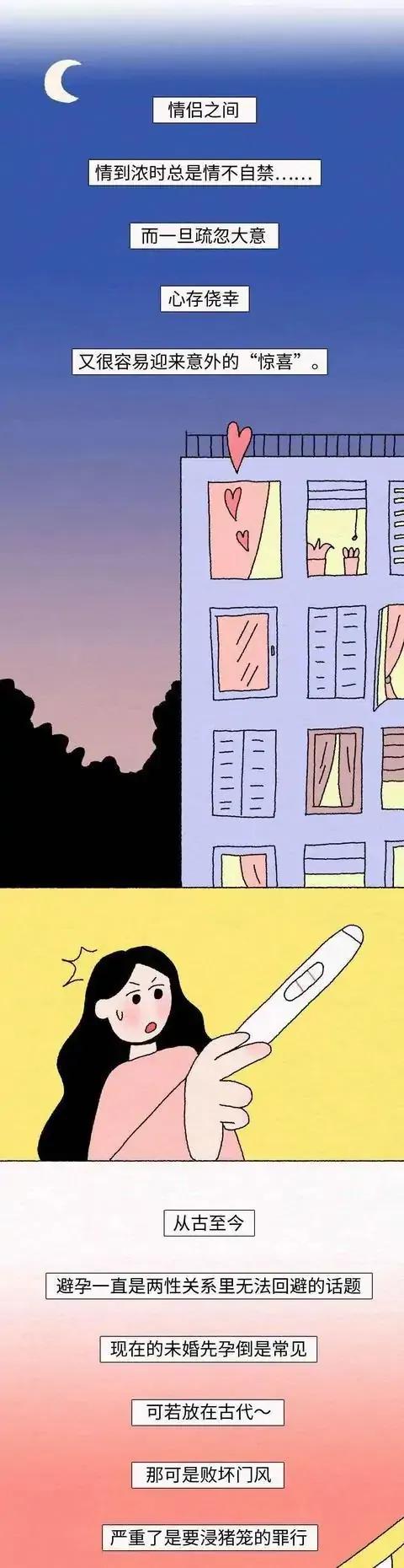 小miki影视 古代女子是如何“避孕”的？（漫画）看完真庆幸自己生在现代