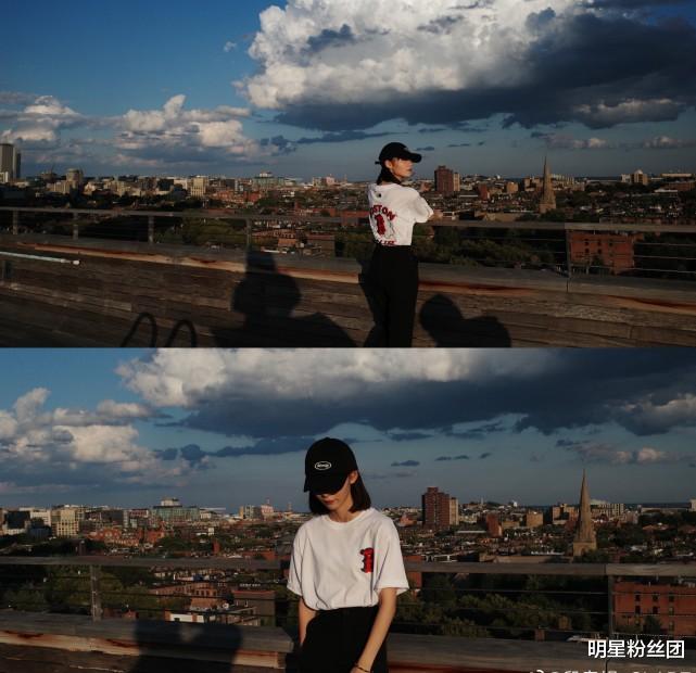 段奥娟|段奥娟开学晒照，照片瘦到脱相，中戏落榜现在要立学霸人设？