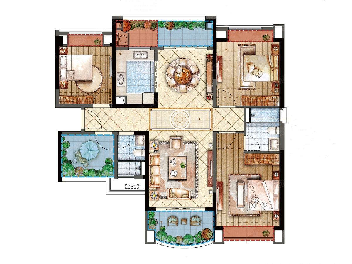 家用配电箱，应该分几个回路，每个回路的开关怎么选