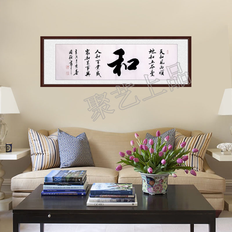 客厅挂什么画好 手绘装饰画 很耐看