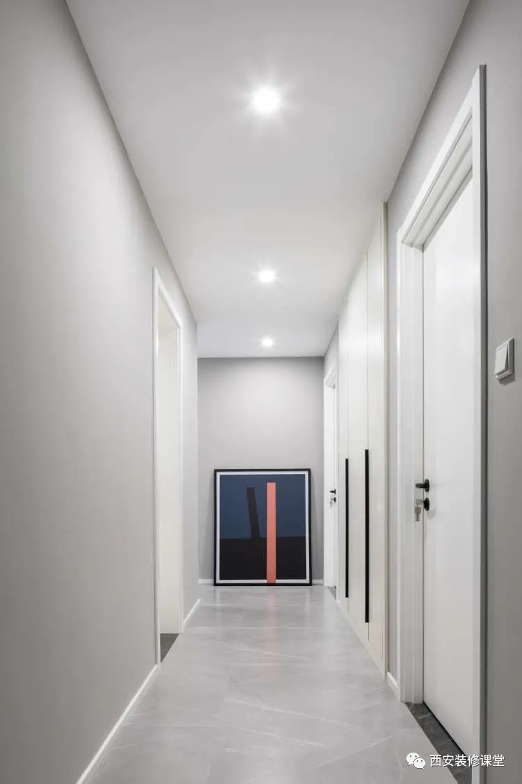 安置房|160m2四室简约，客厅10米收纳柜满足储物