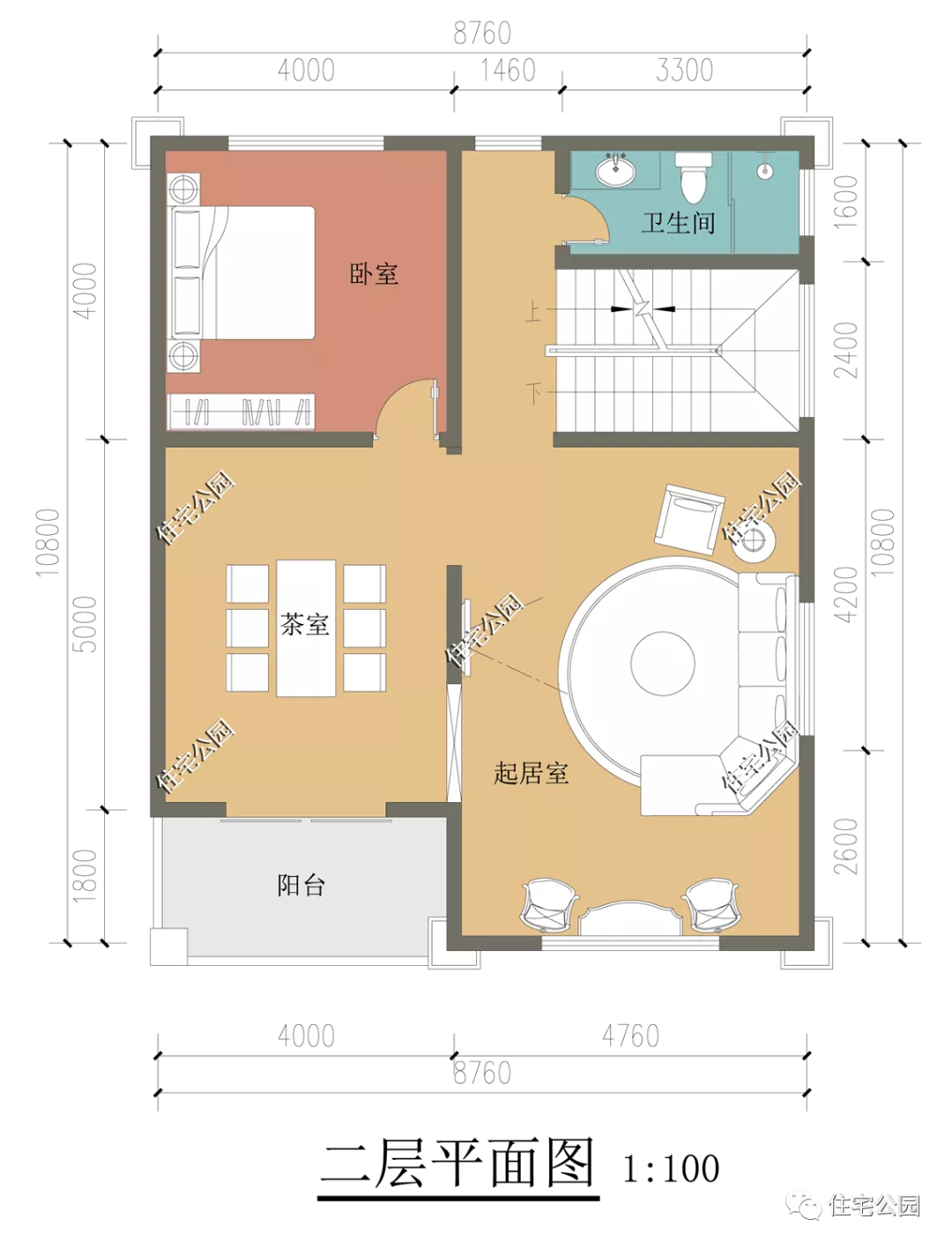 青岛市|精选图库：15套带堂屋的户型合集，总有一套适合你