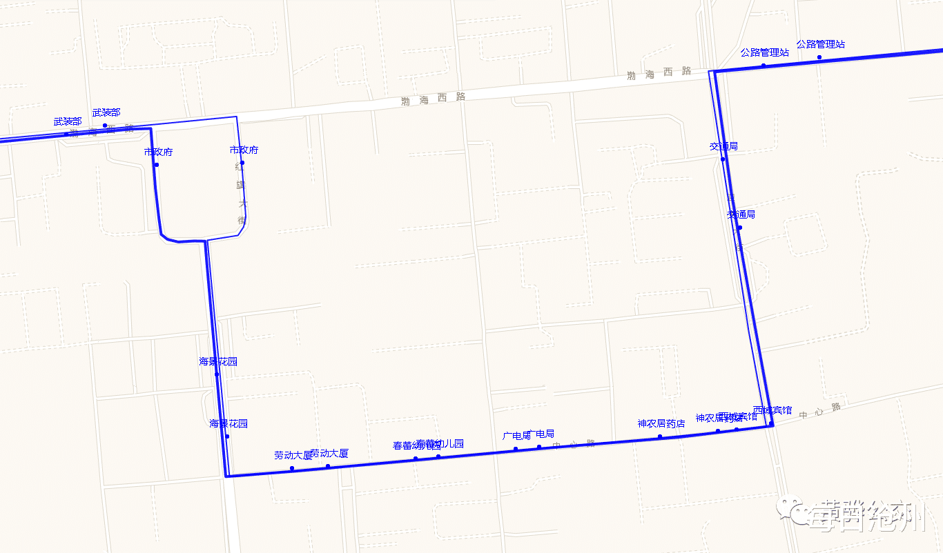 每日沧州 4月19日起黄骅市6路公交车恢复原线路运行