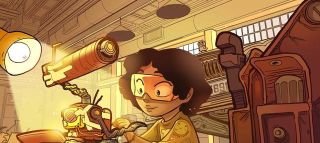 细胞分裂 NASA 发布首部交互图像小说，和机器人、宇航服、月球前哨面对面