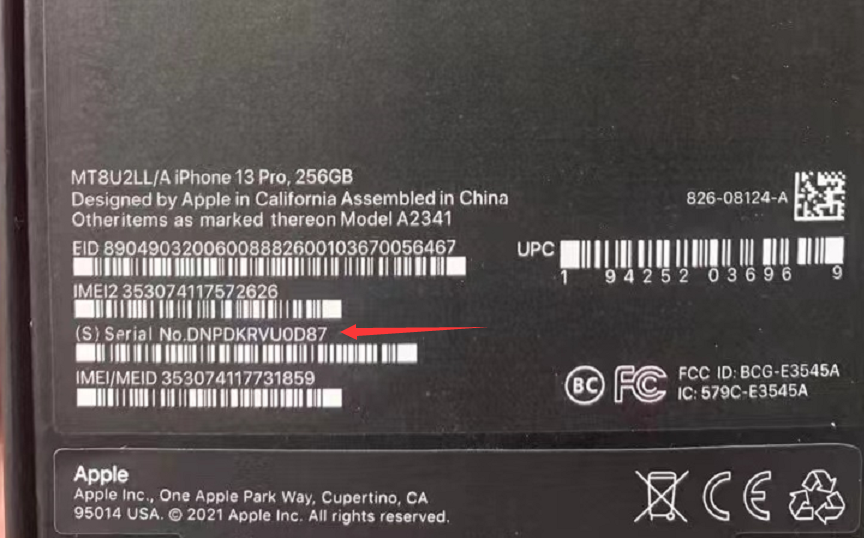 iphone13 pro|这台iPhone13Pro还没拆封就发现猫腻！序列号、颜色都有问题！