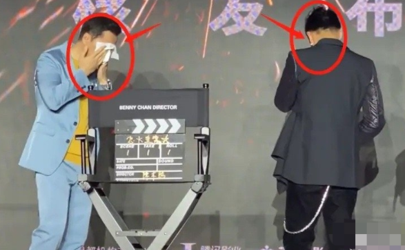 谢霆锋|谢霆锋泪洒新片发布会！当初跟张柏芝离婚都没哭，这次是真伤心了！