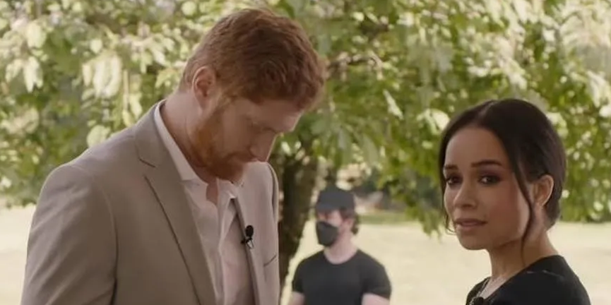 威廉|《哈里和梅根：逃离王宫》上映被喷，哈里满头浓发而威廉还是秃的