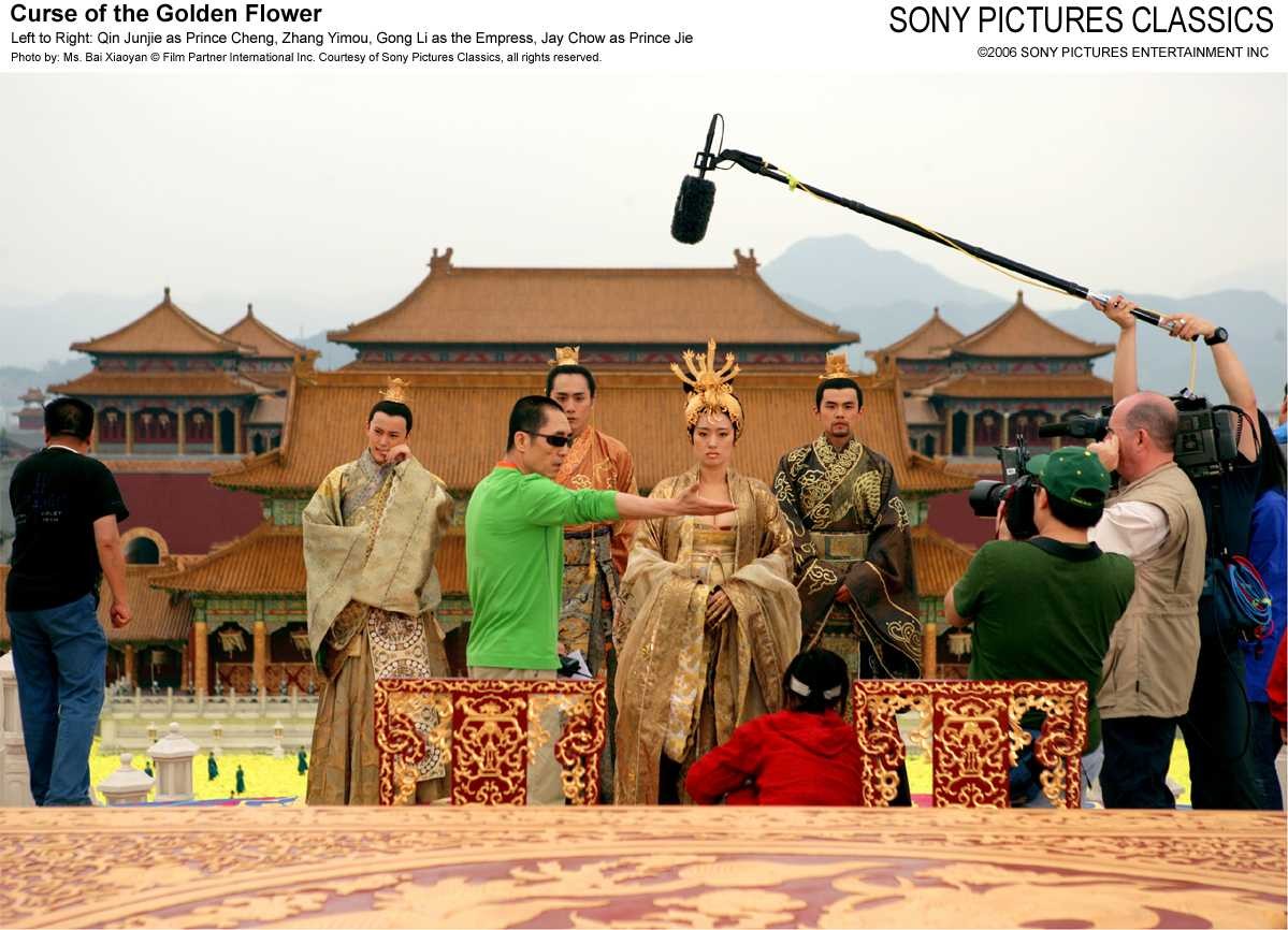 周杰伦|那年,演员周杰伦26岁,导演张艺谋邀他拍大片