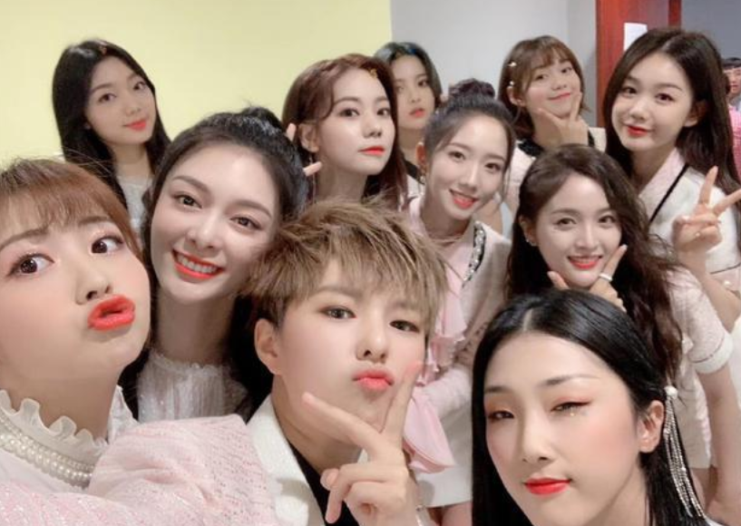 紫宁|101太幸运没错了，是国内第一个还算正式的女团，有曝光度