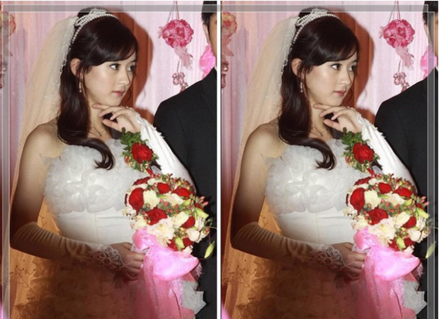 赵丽颖|赵丽颖曾经穿婚纱也太美了吧，24岁的她脸上难掩羞涩，网友：好喜欢