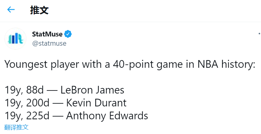 森林狼隊(duì)|42+7+3！狀元愛德華茲一戰(zhàn)創(chuàng)4大神跡！眾美媒發(fā)推盛贊