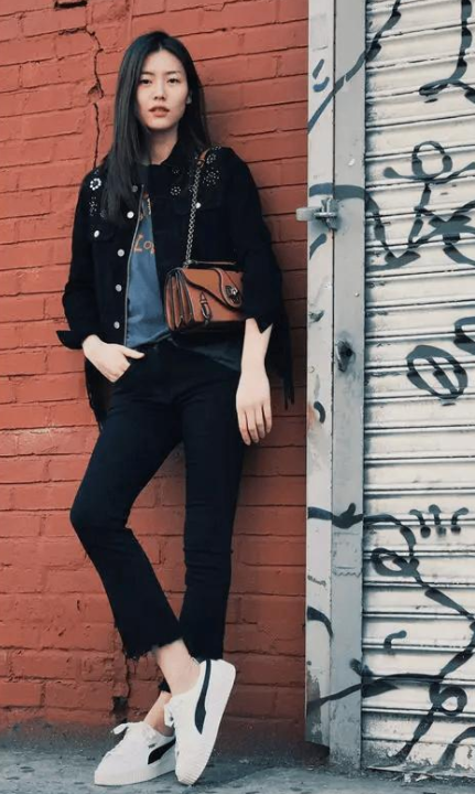 穿衣搭配|世界名模刘雯，不愧是超级名模，穿衣简直不要太高级