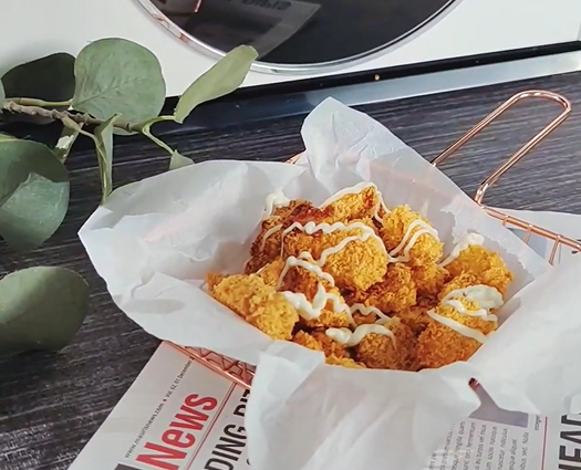 爱生活的番茄酱|吃货必看 | 难吃的鸡胸肉怎么做成香酥美味的鸡米花?