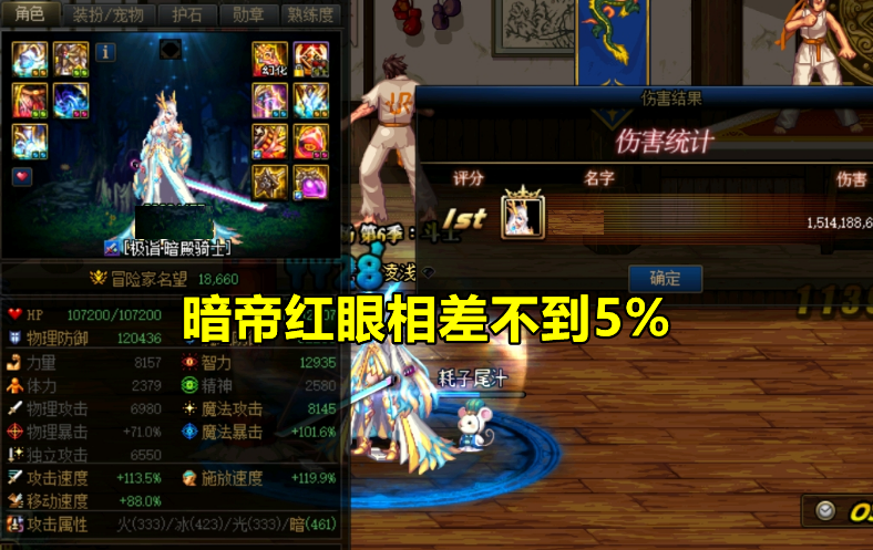 红眼|DNF：8月全职业爆发排名！红眼哥不要哭弱了，驱魔才是真辛苦