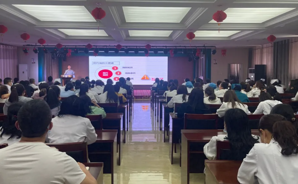 黄河新闻网吕梁频道 石楼县医疗集团举办消防安全知识培训讲座