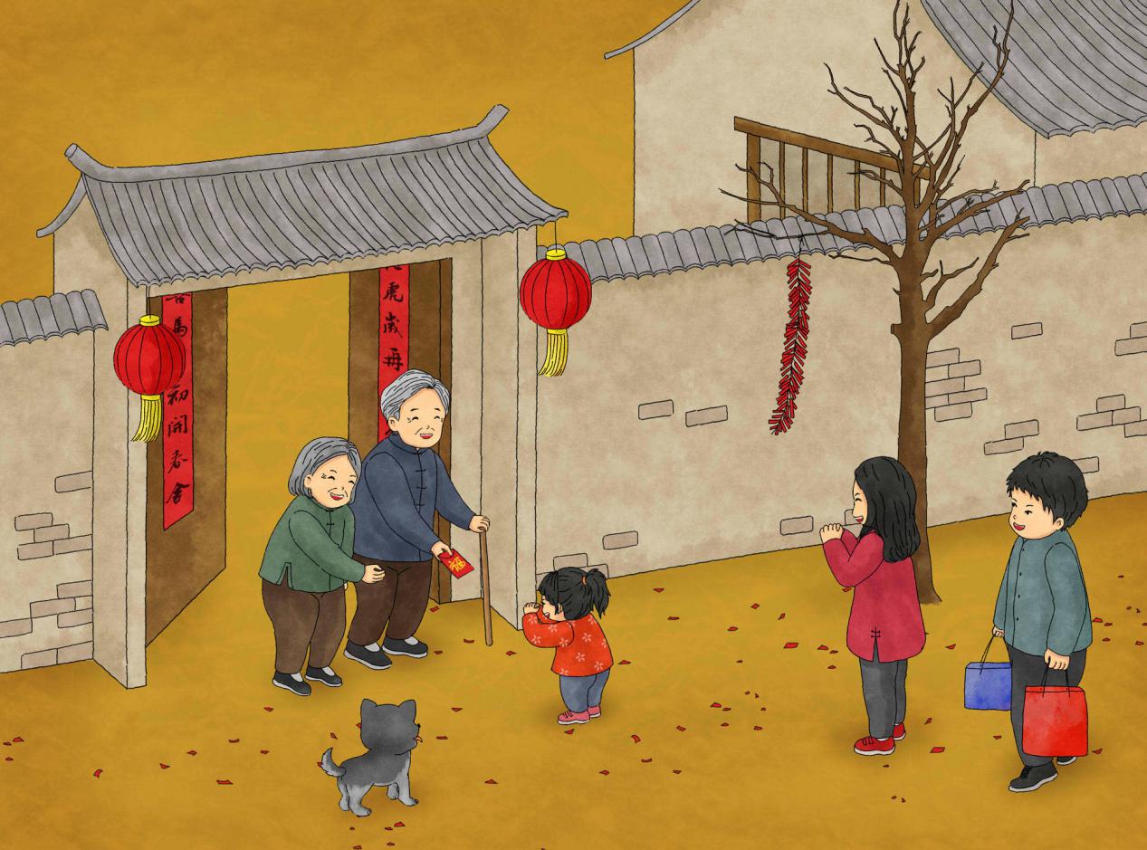 昆仑云曦 春节期间，牢记“5少3多”，节后工作顺利，好日子源源不断