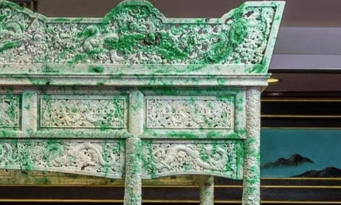 翡翠|慈禧太后都羡慕的翡翠龙床,极度还原乾隆龙床,让人震惊!