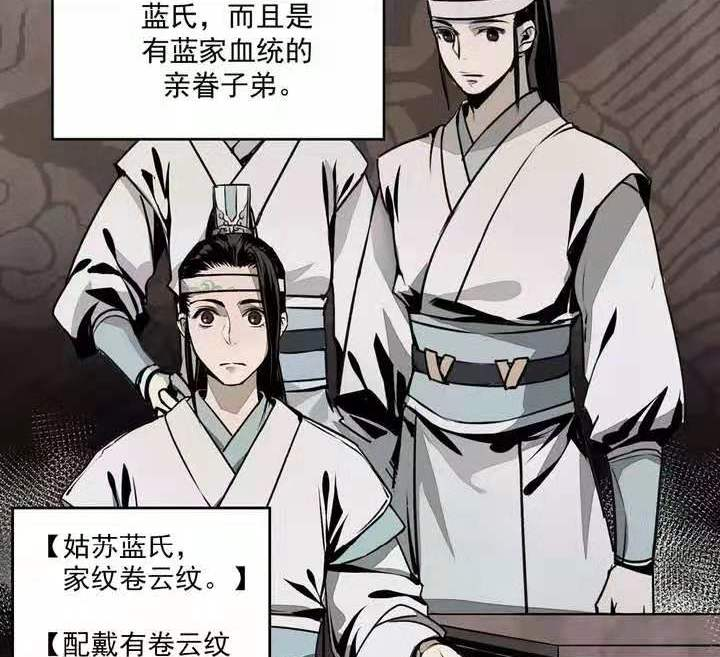 魔道祖师|魔道祖师：蓝氏的抹额有2款，蓝忘机的卷云纹抹额，苏涉的普通款