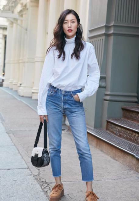 穿衣搭配|世界名模刘雯，不愧是超级名模，穿衣简直不要太高级