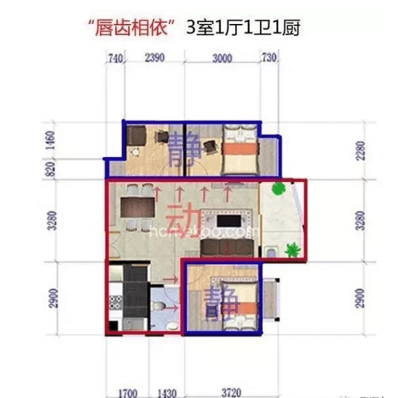 厨房|你家房子要是具有以下4个特征，那恭喜你，你买到“钻石户型”了