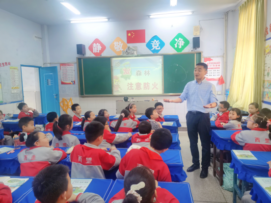 人文四川 达州市通川区西罡学校开展防火宣传系列活动