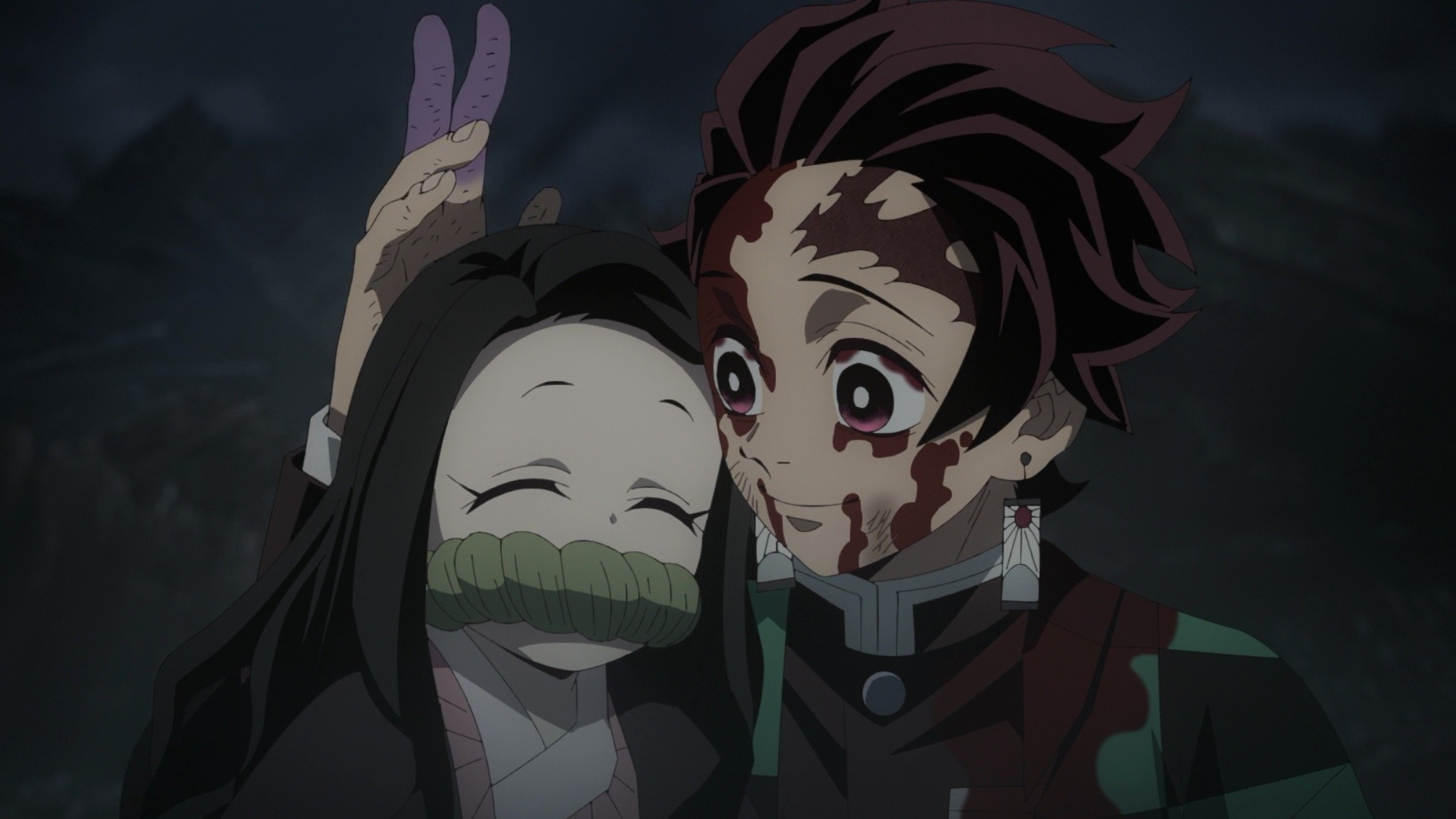 鬼灭之刃|鬼灭之刃游郭篇：弥豆子出手，拯救了大家，此次对决上弦完美落幕