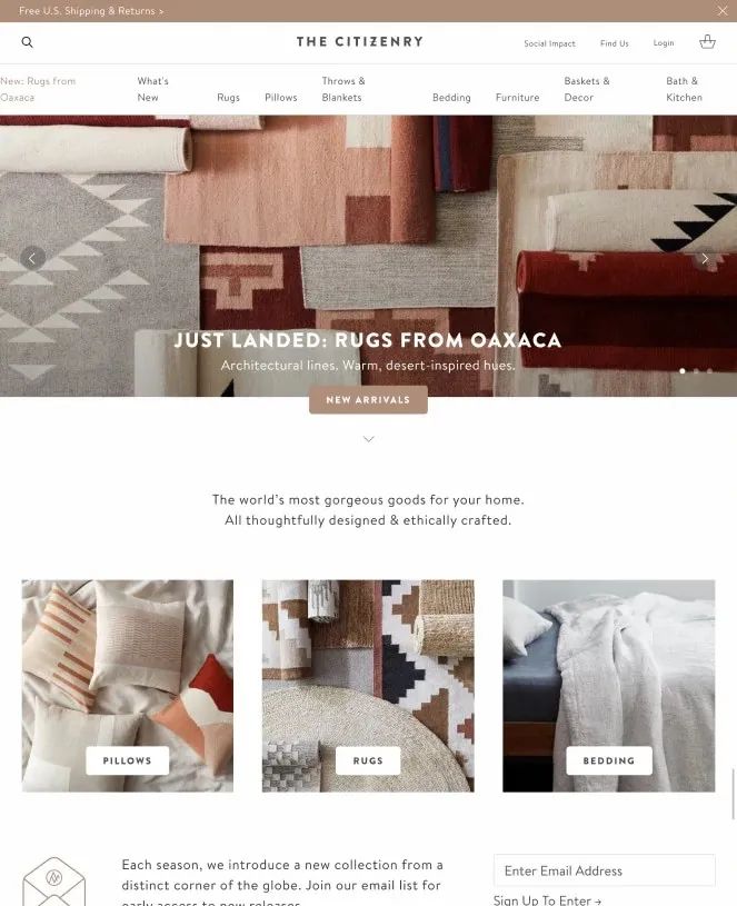 Shopify独立站店铺样式展示——家居与装饰类