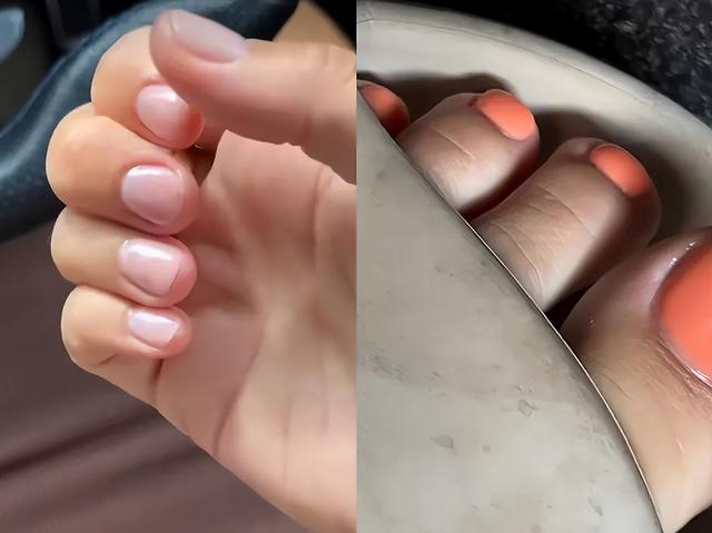 美甲 澳洲网红二胎产前做美甲美黑，宫缩时戴首饰补妆？