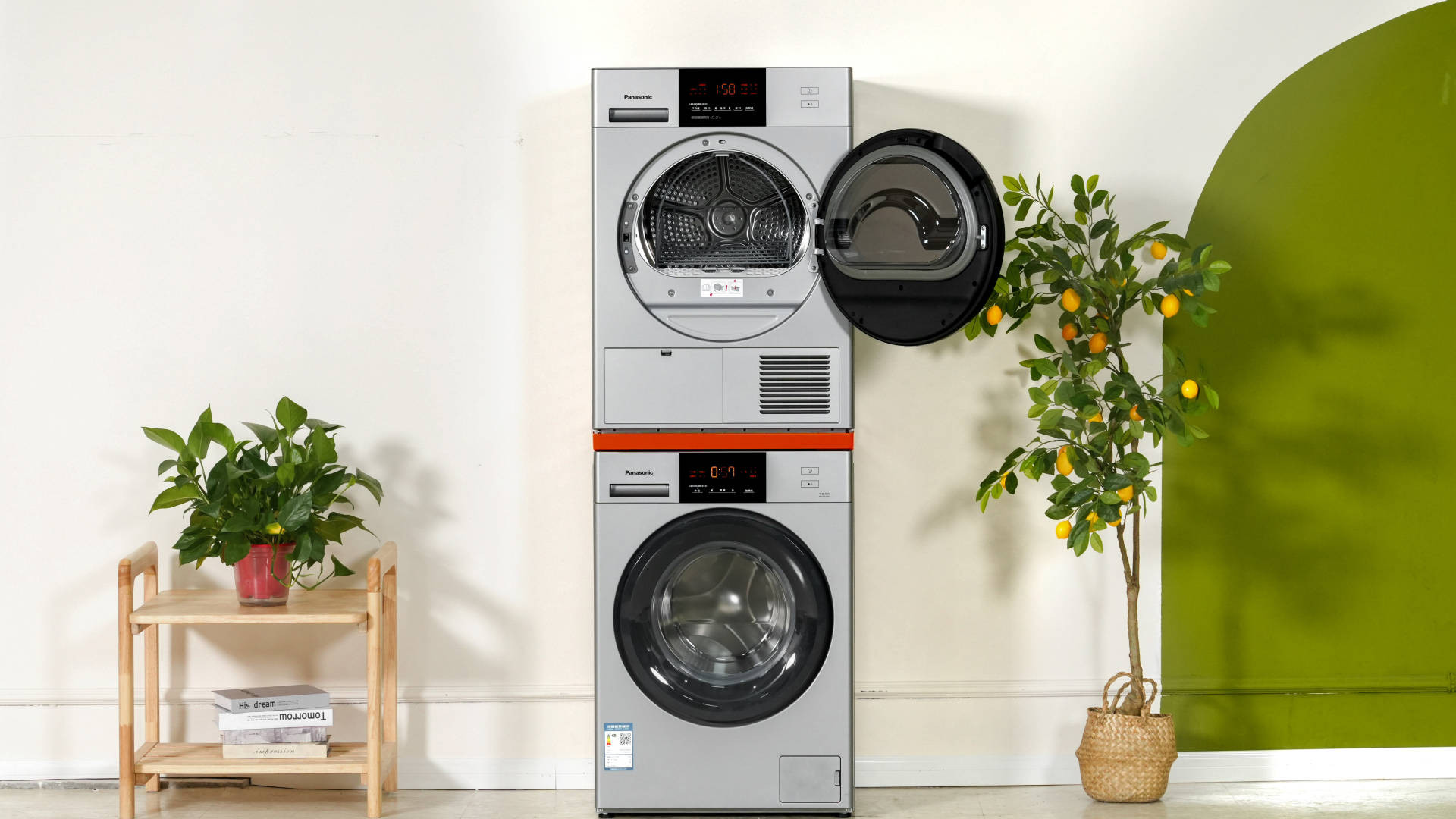 解放阳台的洗烘套装，让年轻人多一些休闲空间